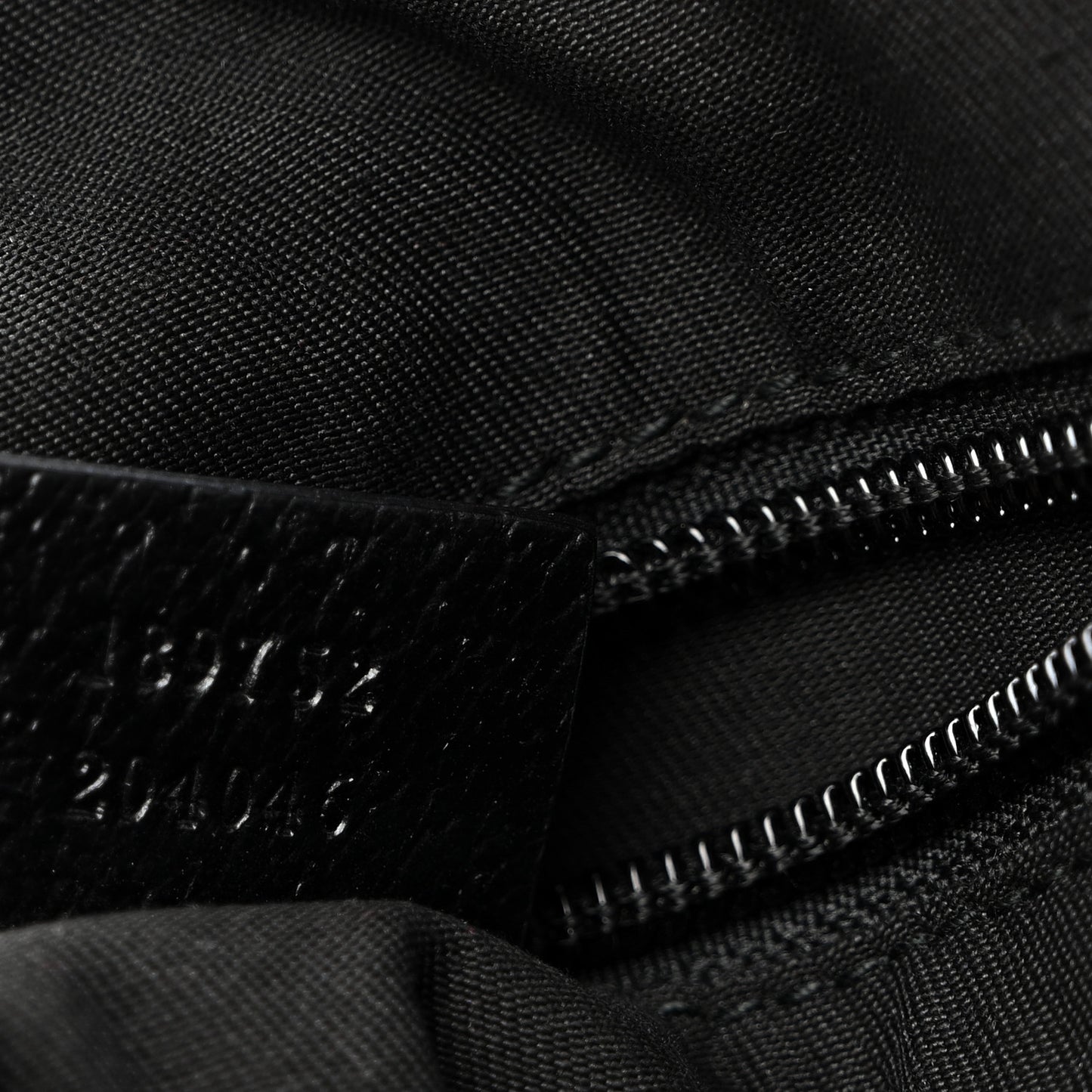 Monogram Web Medium Half Moon Hobo Black