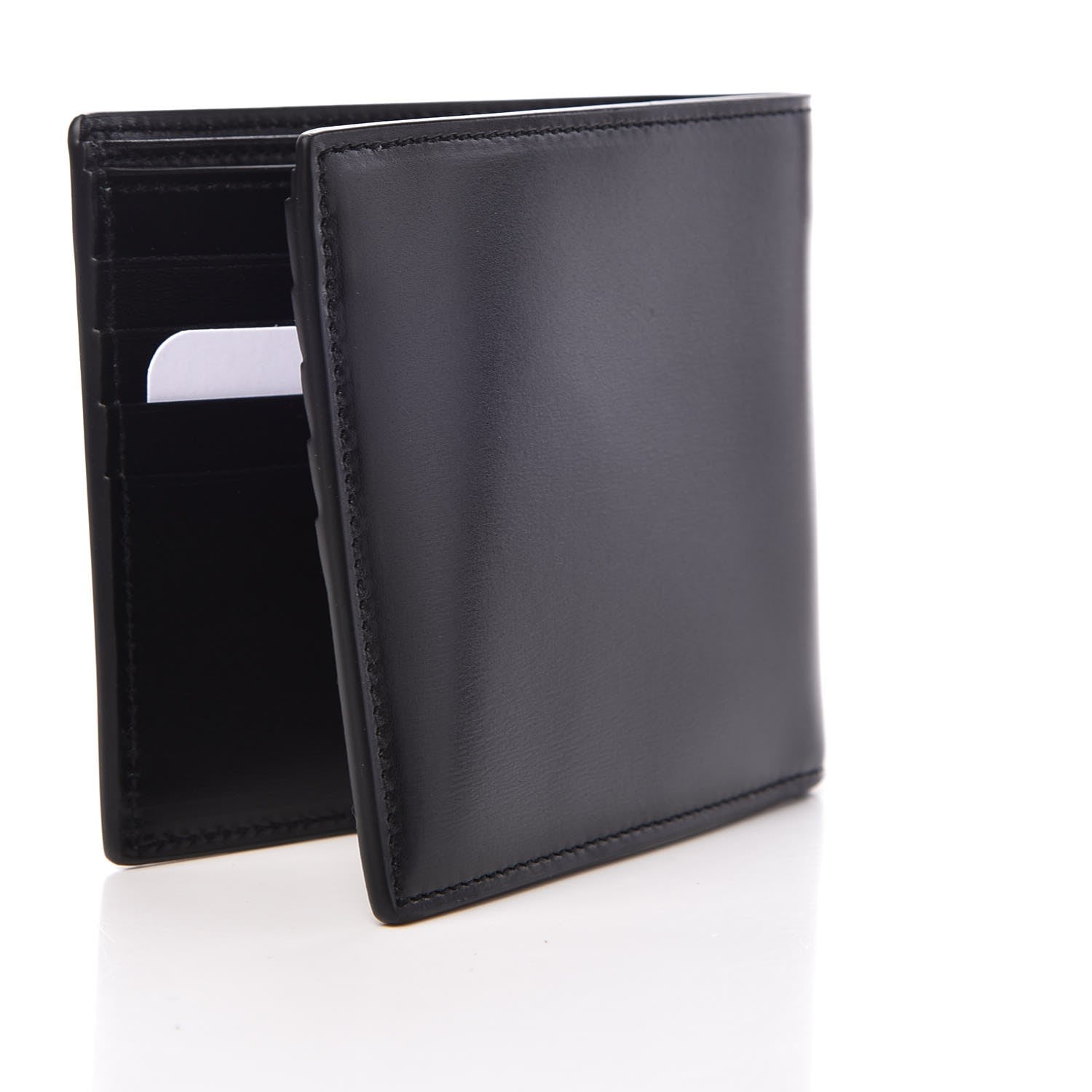 Saint Laurent Smooth Calfskin Monogram East West Wallet Black 3 of 8