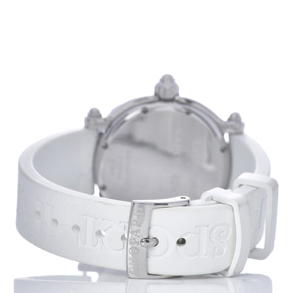 Chopard Stainless Steel Rubber Diamond 38mm Happy Sport Fish Quartz Watch White 4 of 5