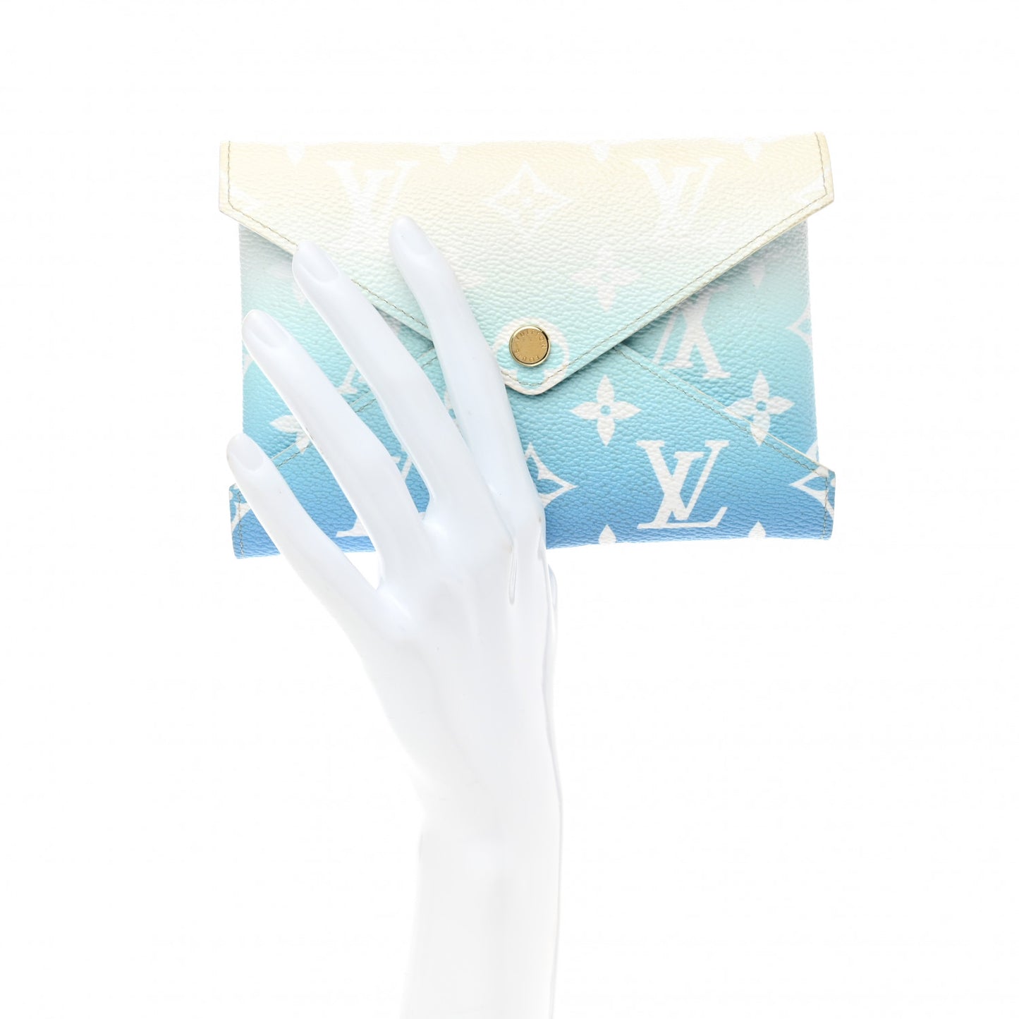 Monogram Giant By The Pool Medium Kirigami Pochette Insert Blue
