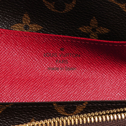 Louis Vuitton Monogram Emilie Wallet Red 5 of 7