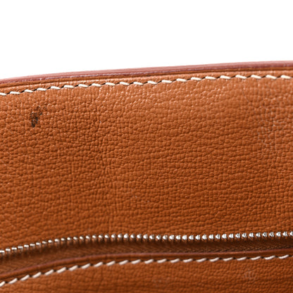Hermes Taurillon Clemence Jypsiere 28 Gold 11 of 11