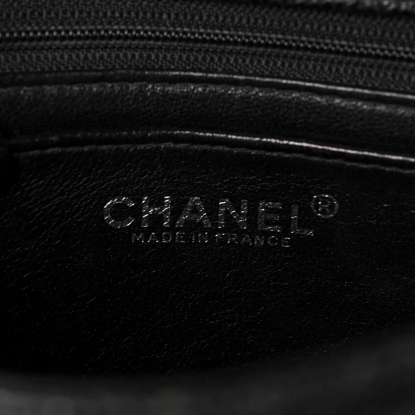 Caviar Quilted Mini Square Flap Black
