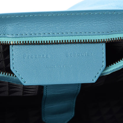 Proenza Schouler Lambskin Medium PS1 Satchel Teal 9 of 10