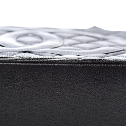 Chanel Caviar Quilted Medallion Tote Black 12 of 13