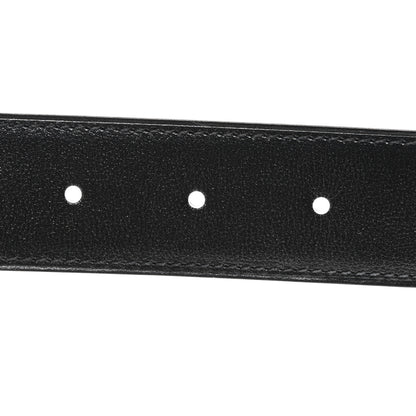 Hermes Box Togo 32mm Belt Strap 120 48 Black Chocolate 4 of 6