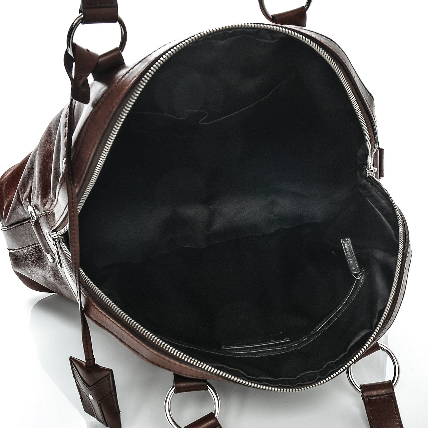 Saint Laurent Calfskin Oversized Muse Dark Brown 5 of 7