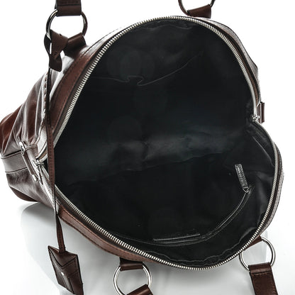 Saint Laurent Calfskin Oversized Muse Dark Brown 5 of 7