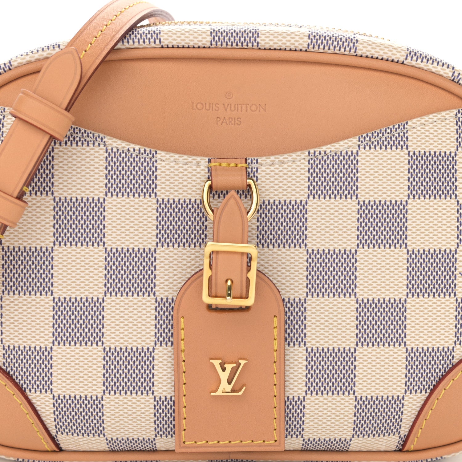 Louis Vuitton Damier Azur Mini Deauville 8 of 10