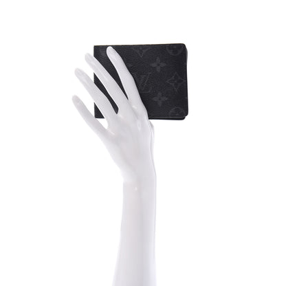 Louis Vuitton Monogram Eclipse Slender Wallet 2 of 8