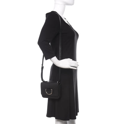 Burberry Goatskin Mini D-Ring Bag Black 2 of 9