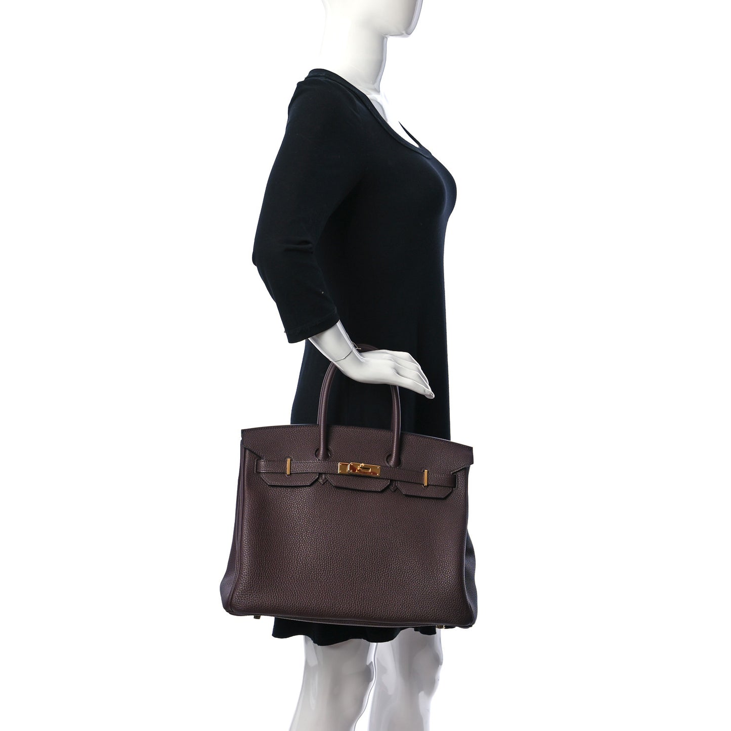 Togo Birkin 35 Rouge Sellier