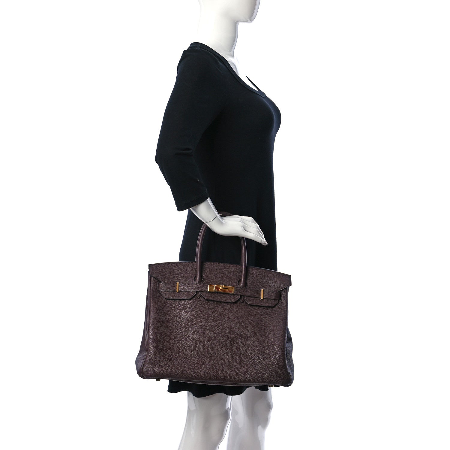Hermes Togo Birkin 35 Rouge Sellier 2 of 10