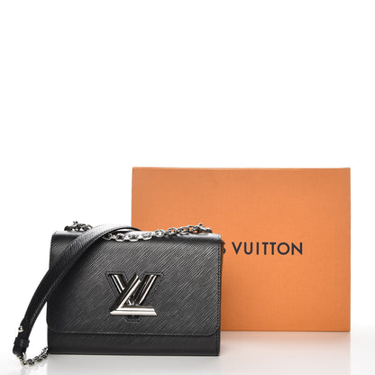 Louis Vuitton Epi Twist Shoulder Bag MM Black 9 of 9