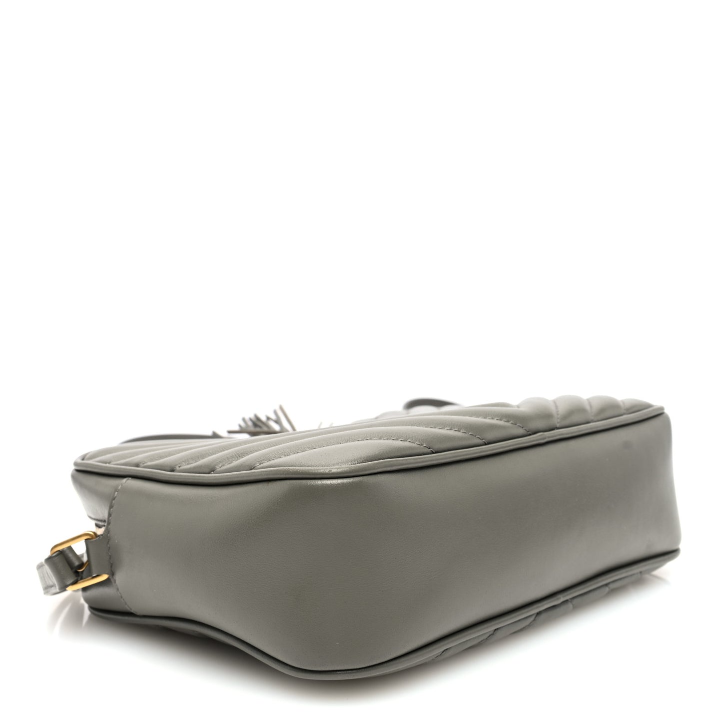 Calfskin Matelasse Monogram Lou Camera Bag Fog