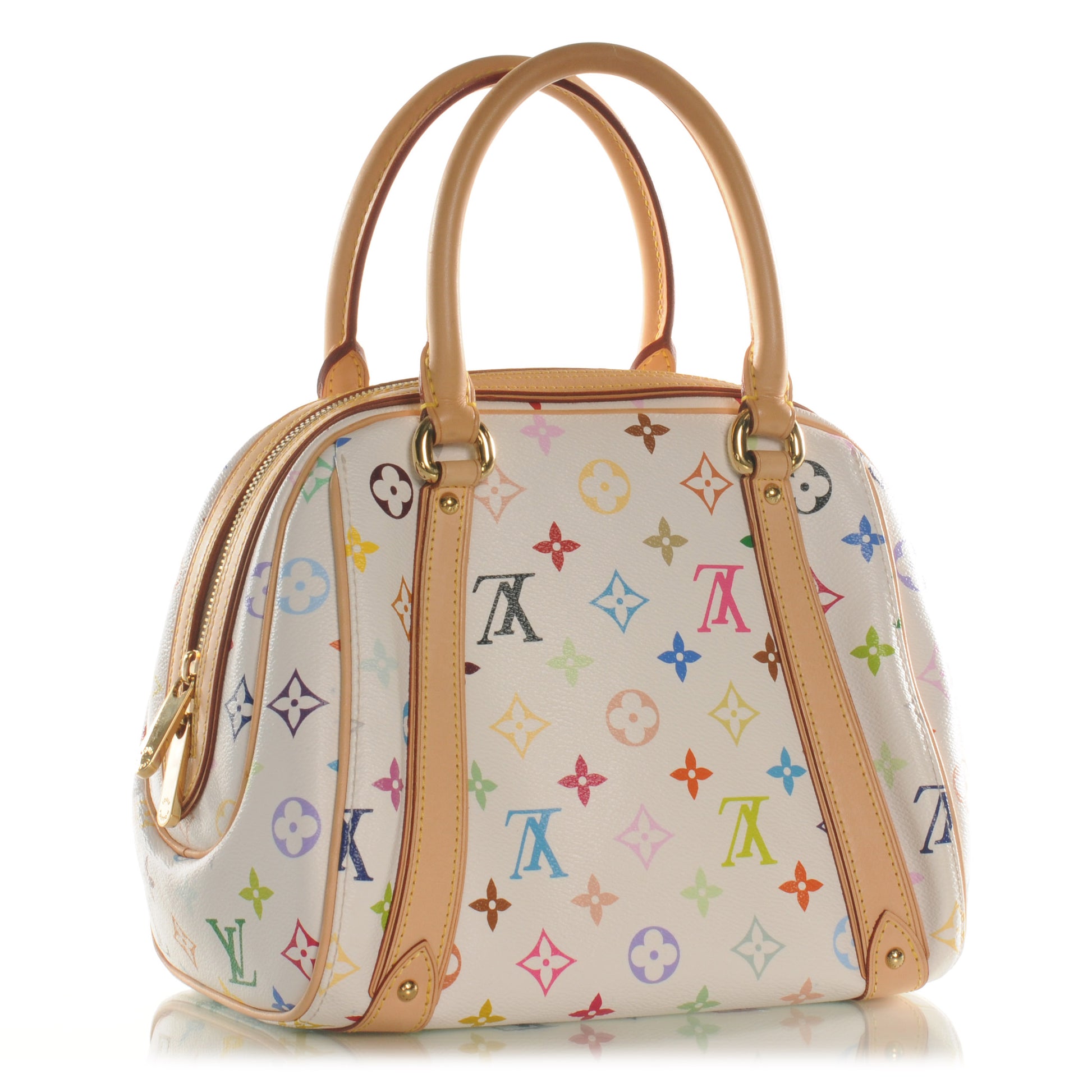 Louis Vuitton Monogram Multicolor Priscilla White 3 of 6