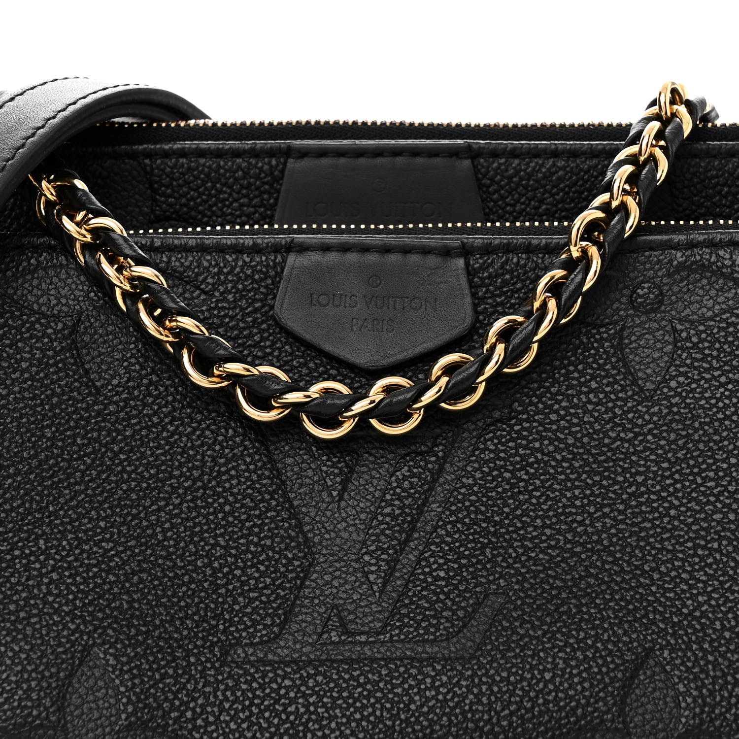 Louis Vuitton Empreinte Monogram Giant Multi Pochette Accessories Black 9 of 12