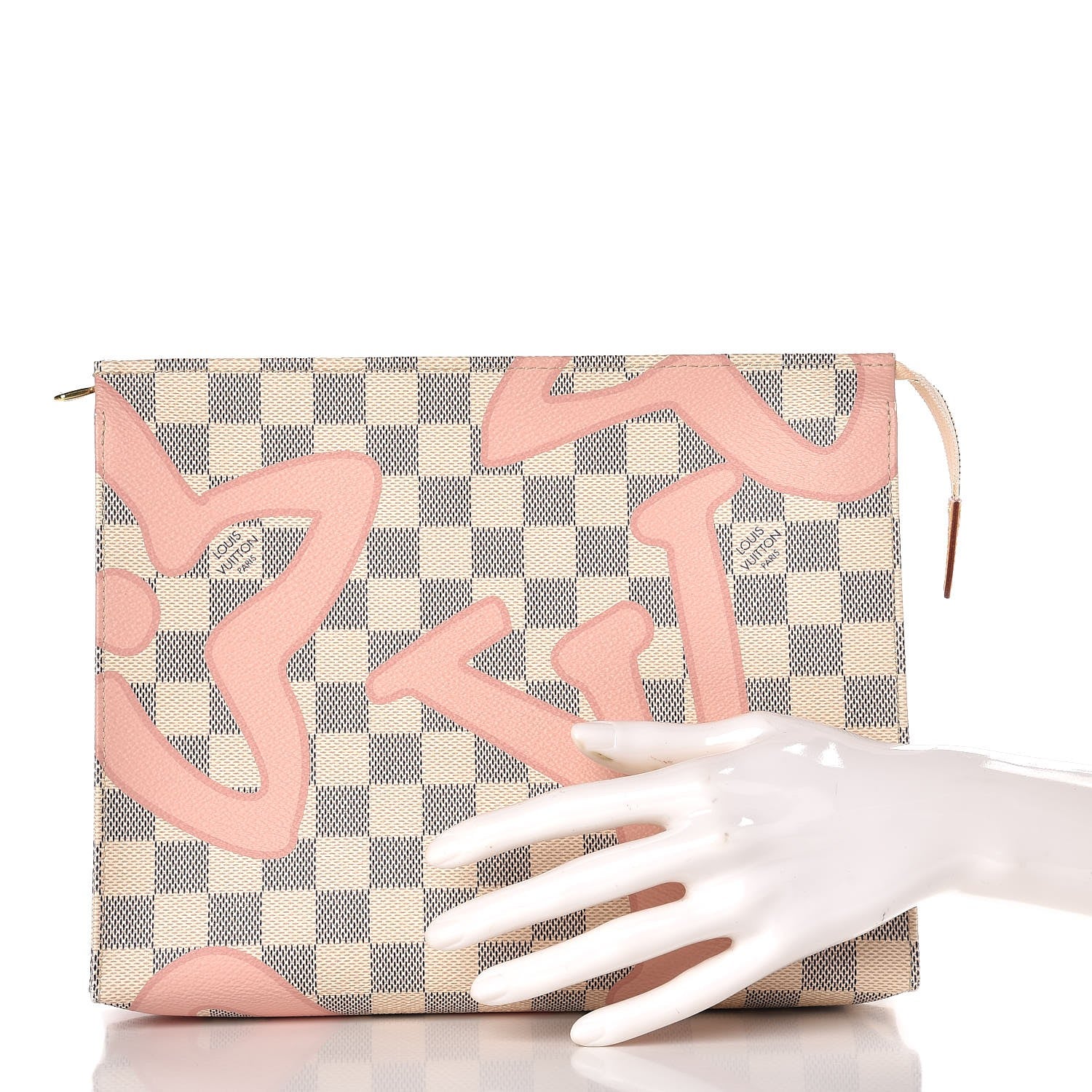 Louis Vuitton Damier Azur Tahitienne Toiletry Pouch 26 2 of 9