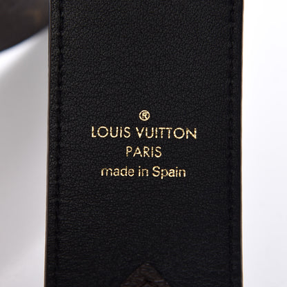 Louis Vuitton Monogram Bandouliere Shoulder Strap Black 3 of 5