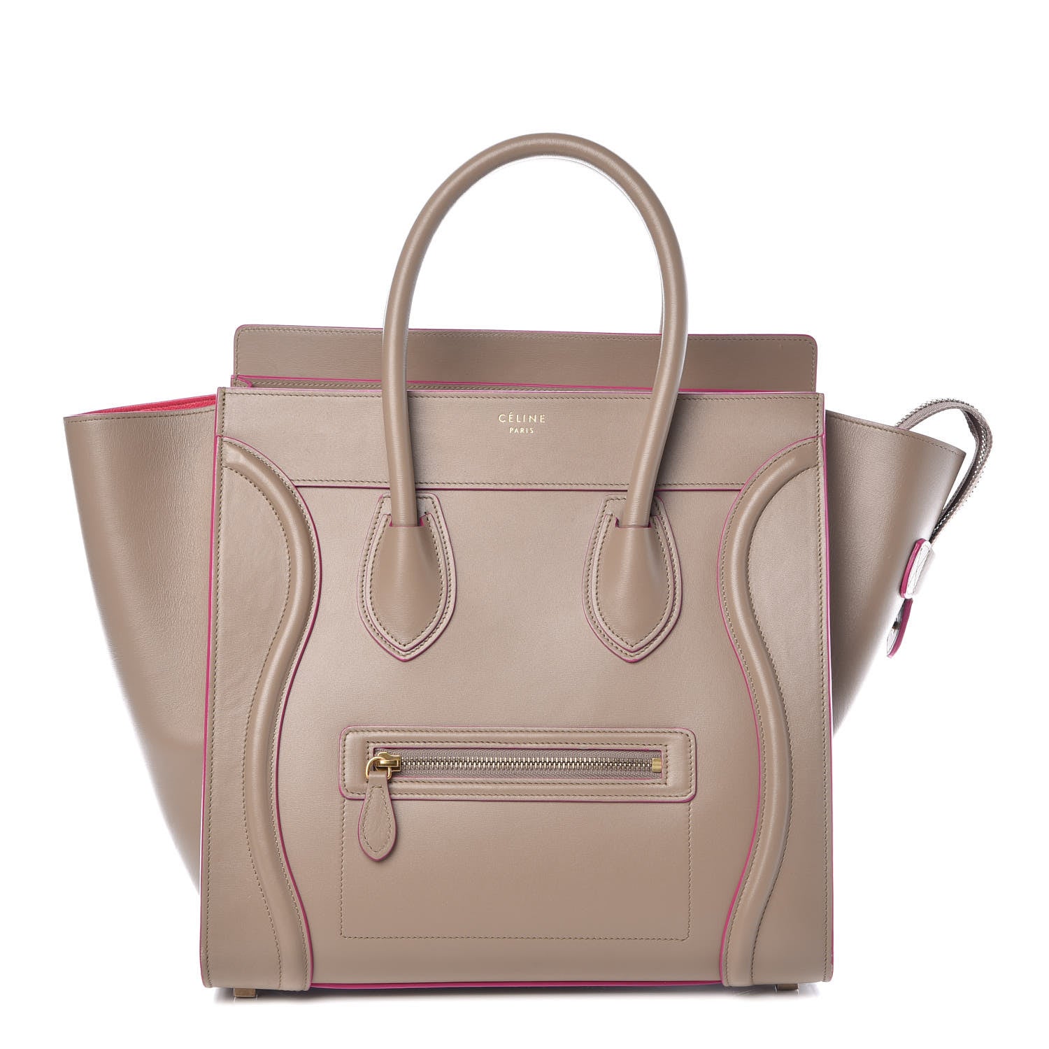 Celine Smooth Calfskin Mini Luggage Beige 1 of 6