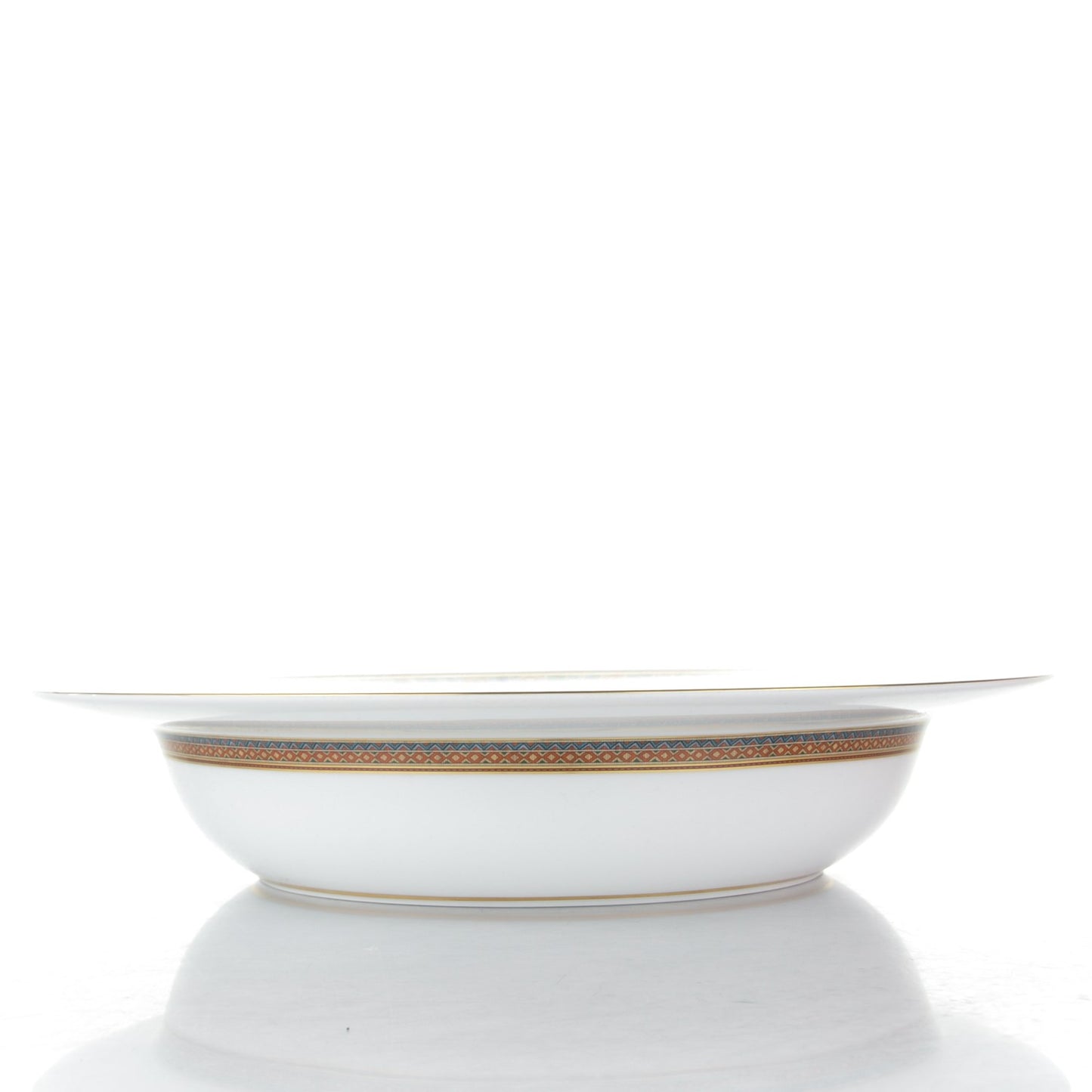 Porcelain Large Cheval D'Orient Deep Platter