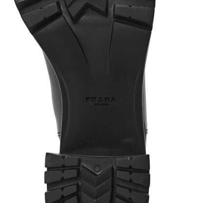 Prada Vitello Montana Lug Sole Chelsea 55mm Boots 40.5 Black 6 of 9