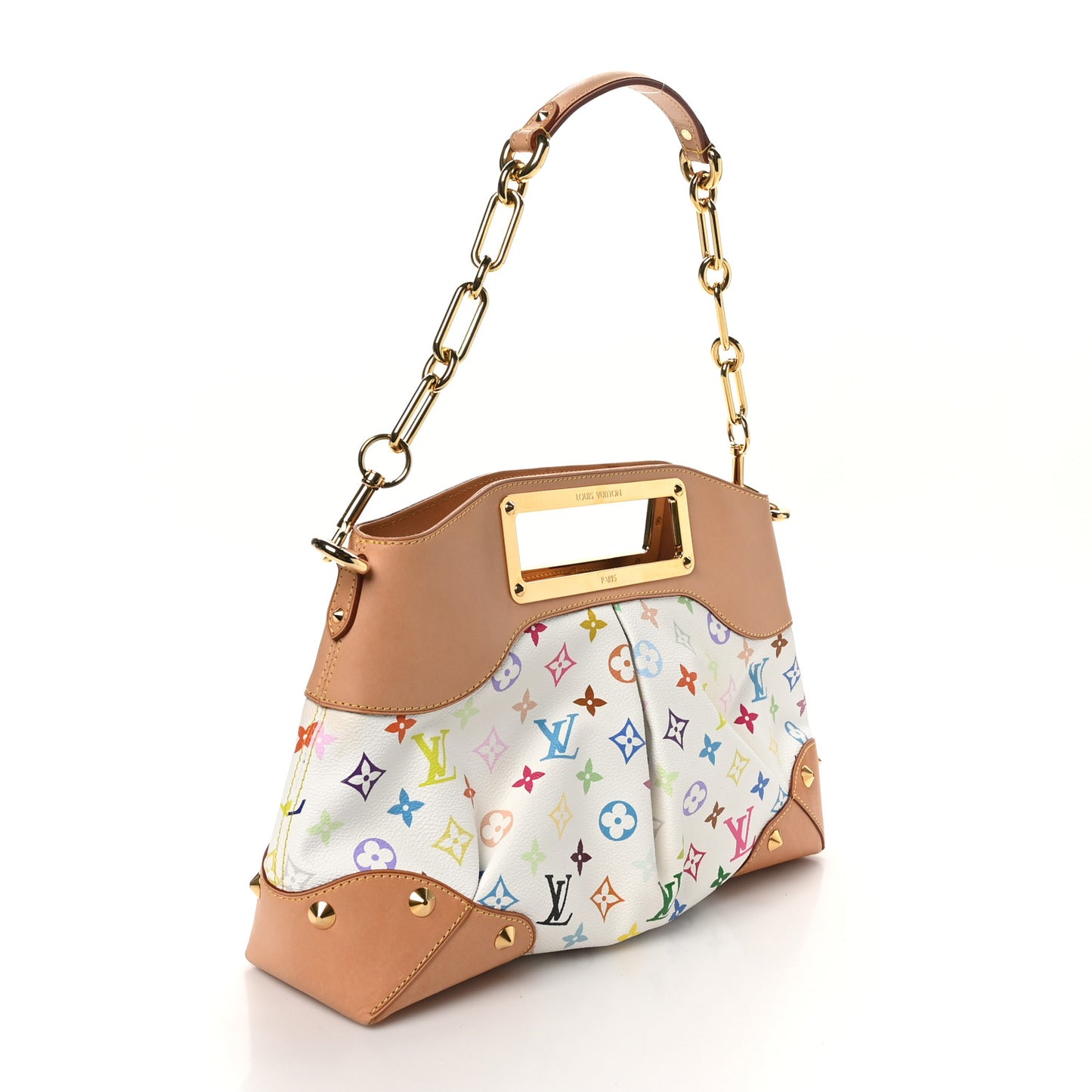Monogram Multicolor Judy MM White