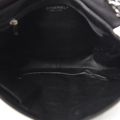 Chanel Caviar Half Moon Large Flap Black 5 of 10