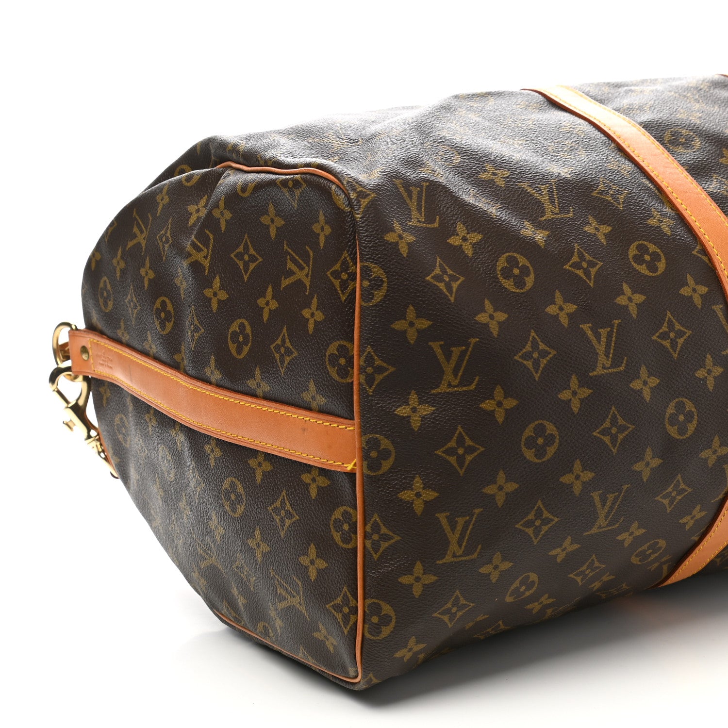 Louis Vuitton Monogram Keepall Bandouliere 55 10 of 15