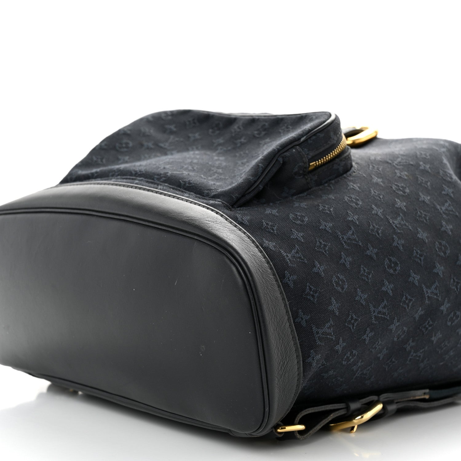 Louis Vuitton Mini Monogram Montsouris GM Backpack Blue 10 of 12