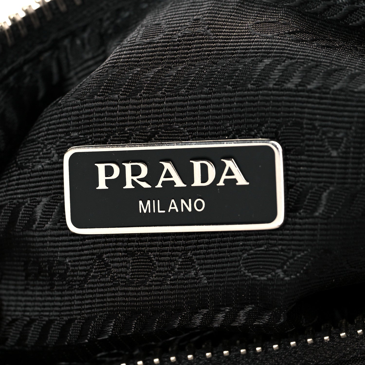 Prada Tessuto Nylon Saffiano Mini Re-Edition 2005 Bag Black 6 of 11