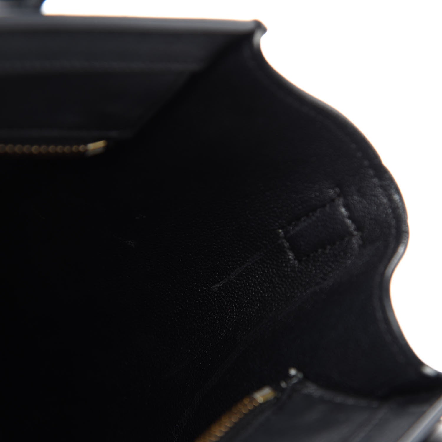 Celine Smooth Calfskin Nano Luggage Black 10 of 12