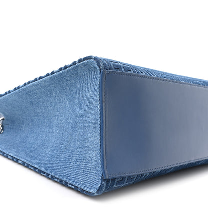 Givenchy Denim 4G Medium Chain Tote Blue 9 of 10