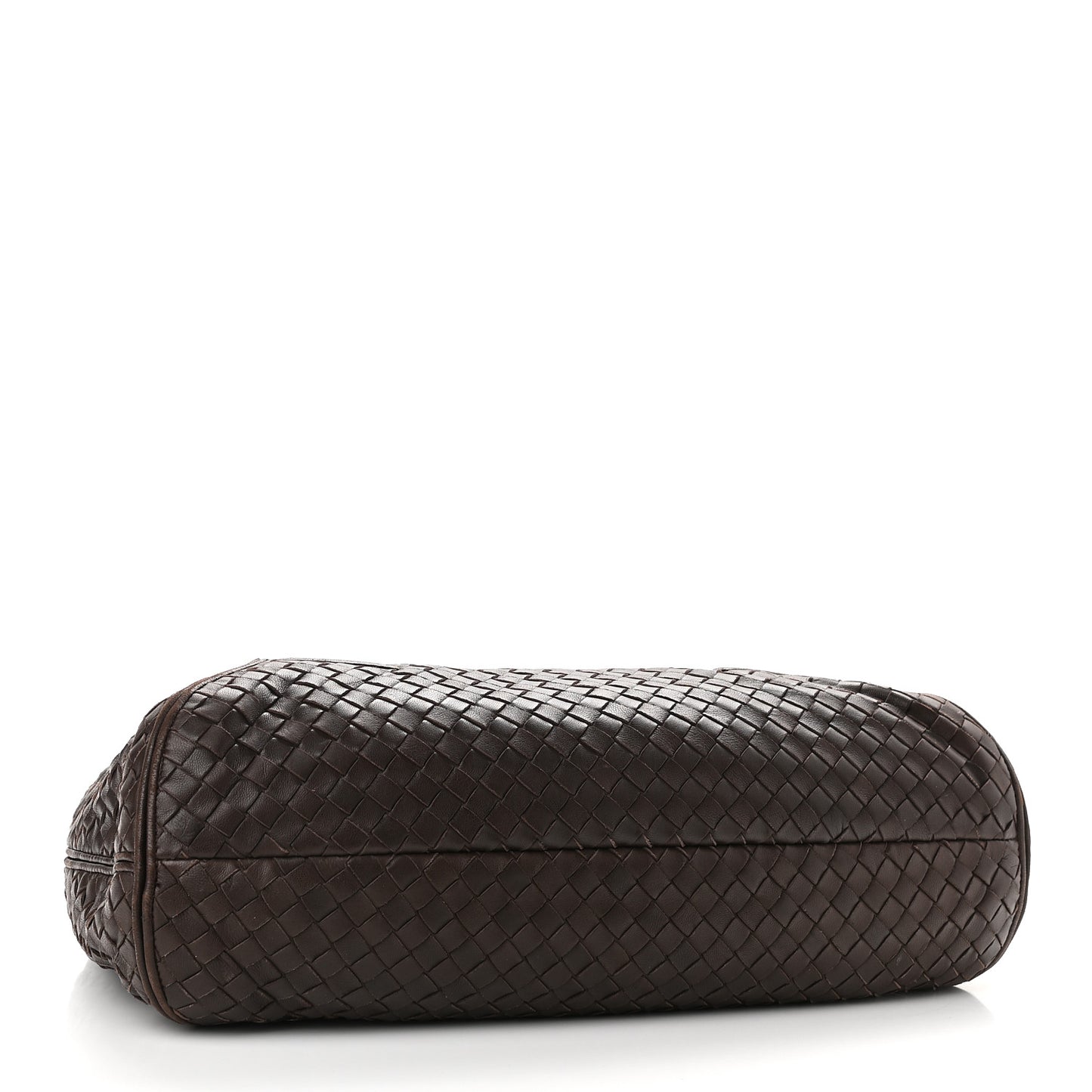 Nappa Intrecciato New Ball Hobo Ebano