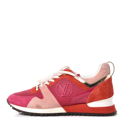Louis Vuitton Suede Run Away Sneakers 40 Fuchsia Rouge 1 of 11