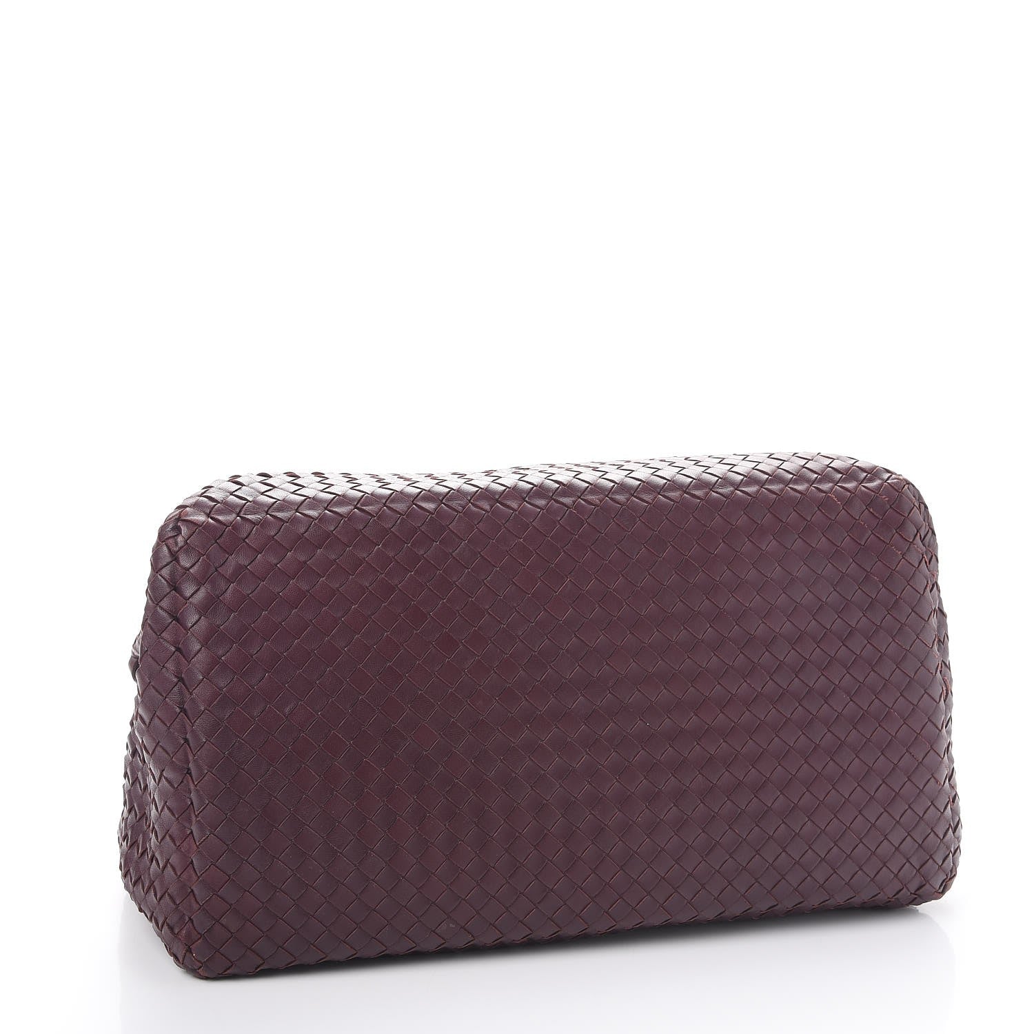 Bottega Veneta Nappa Intrecciato Brick Tote Aubergine 4 of 9