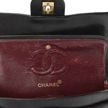 Chanel Lambskin Quilted Small Double Flap Black 11 of 12