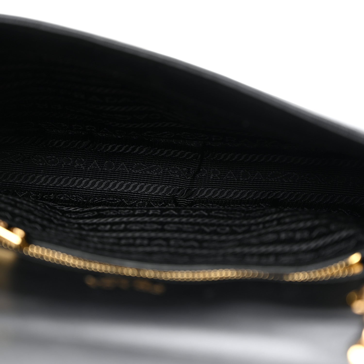 Prada Nappa Gaufre Flap Black 5 of 11