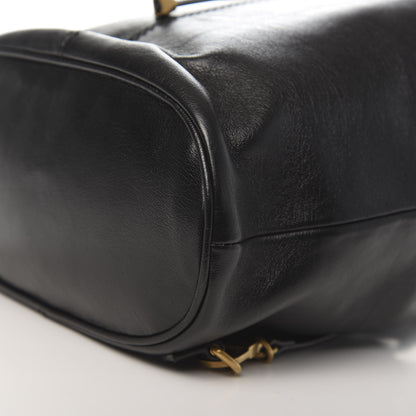 Gucci Piuma Lux Energy Medium Re(Belle) Convertible Bucket Bag Black 8 of 9