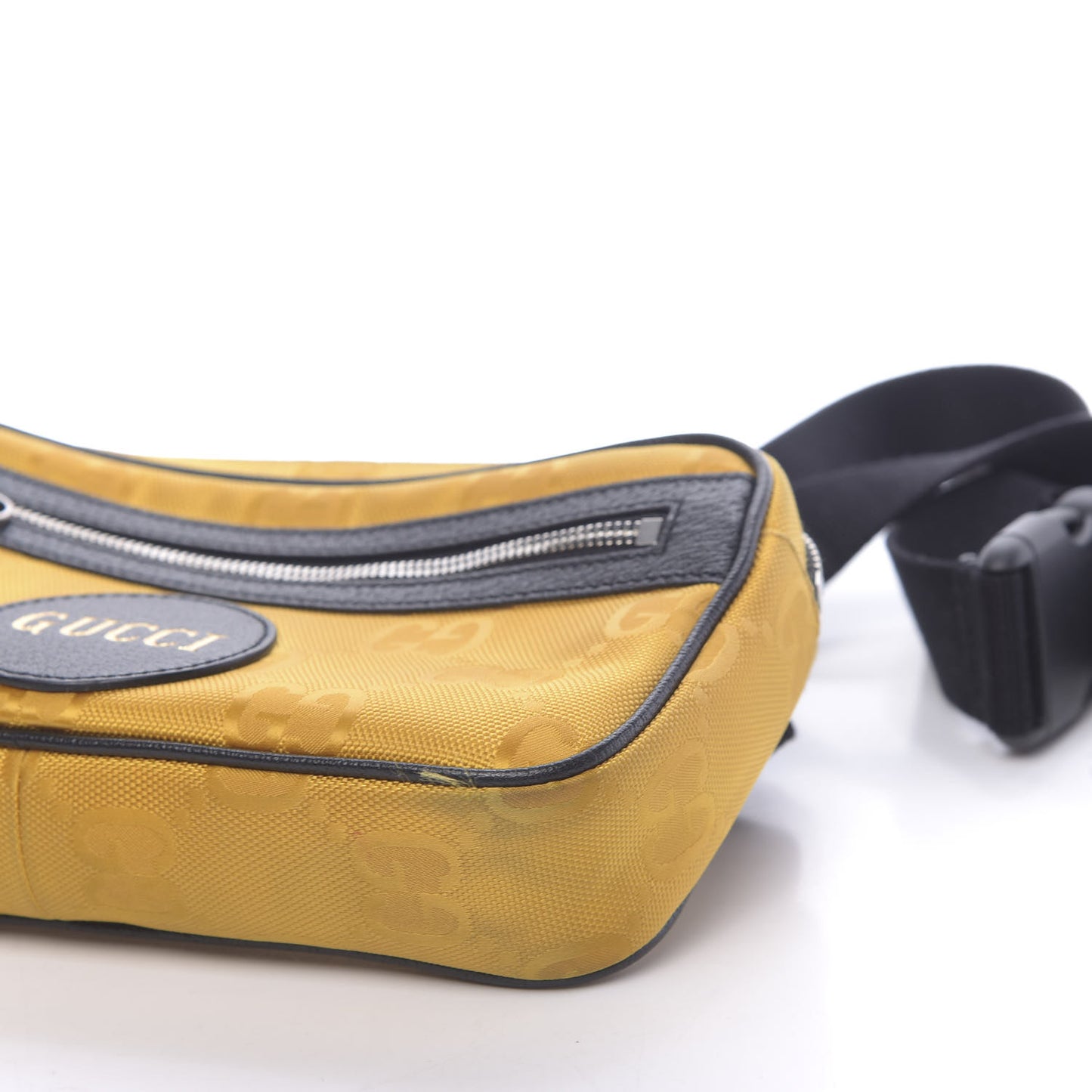 Econyl Nylon Monogram Off The Grid Belt Bag Crop Black