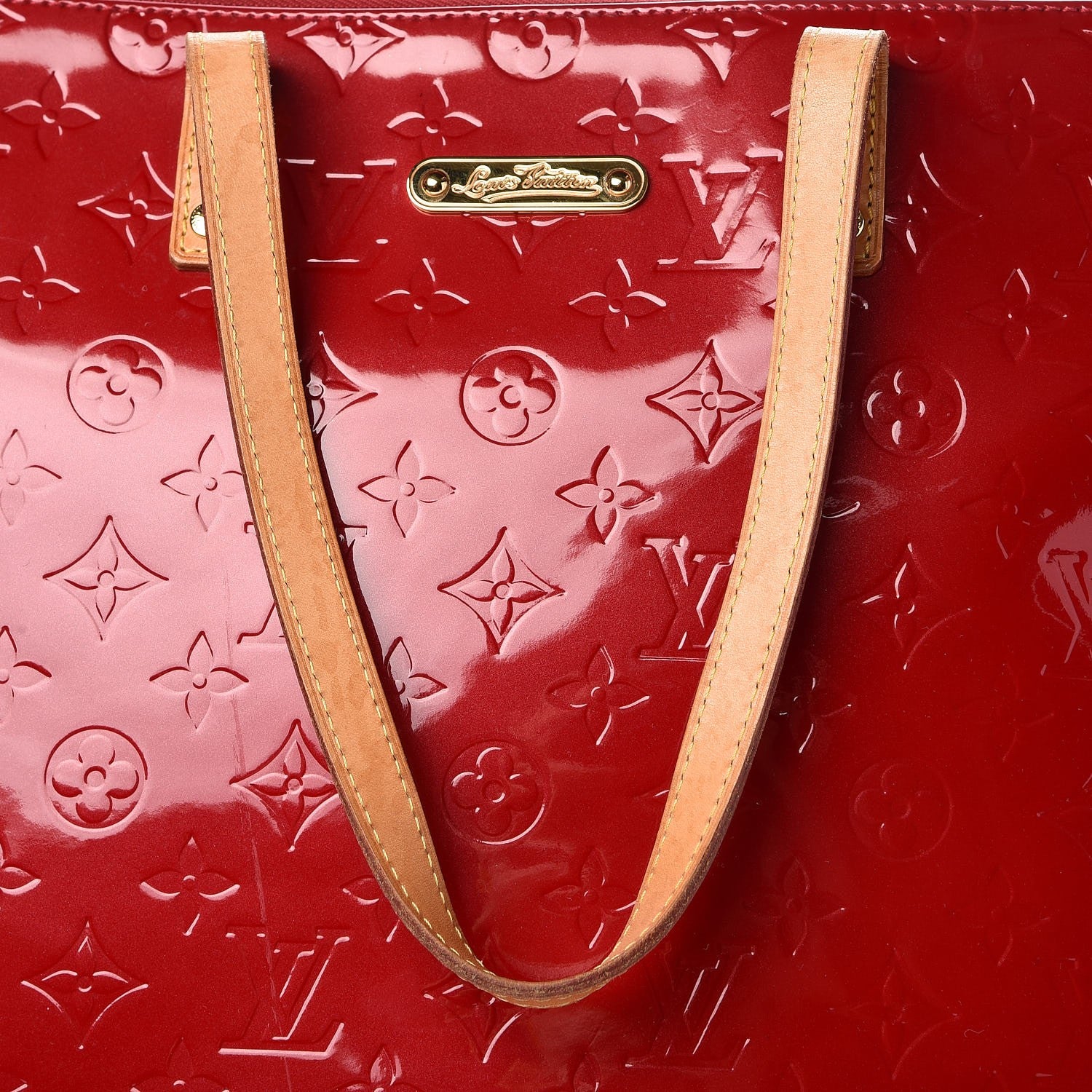 Louis Vuitton Vernis Bellevue GM Pomme D'Amour 7 of 12