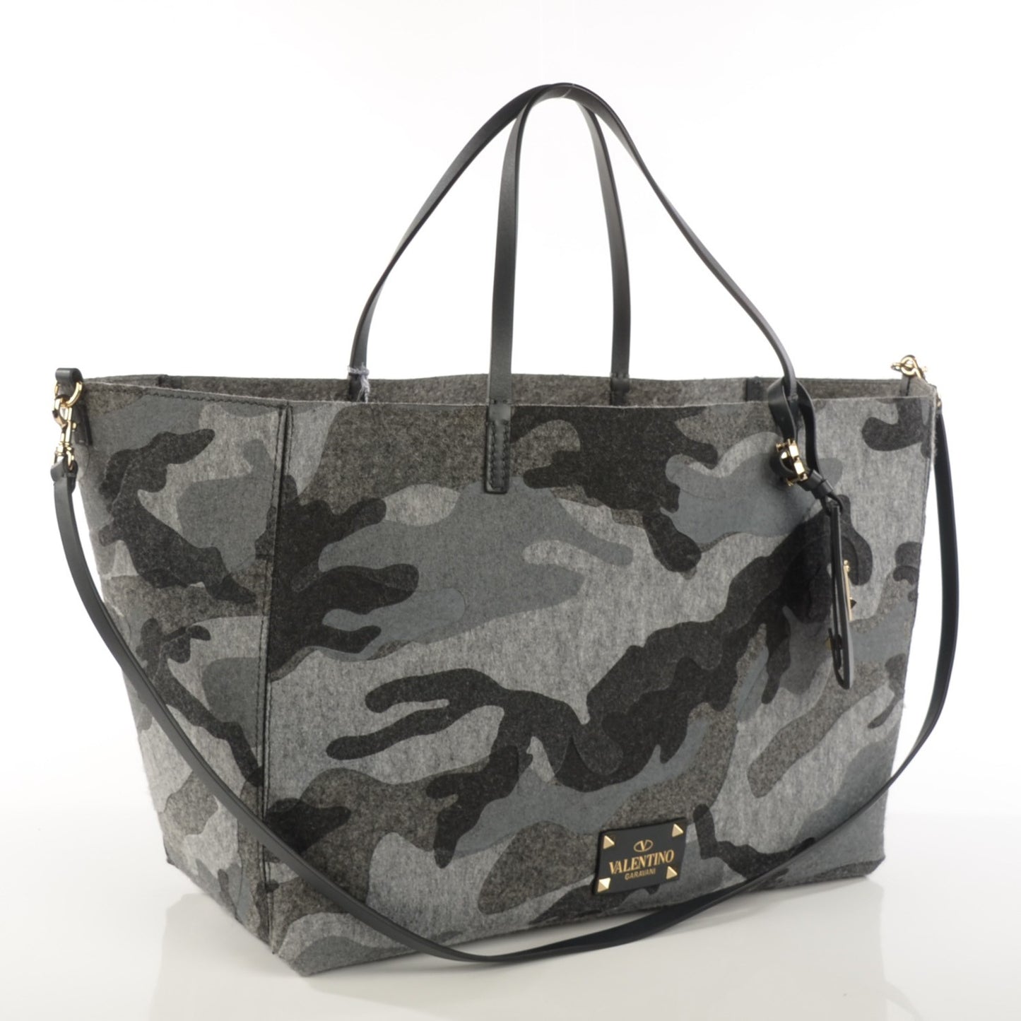 Felt Camucouture Tote Grey