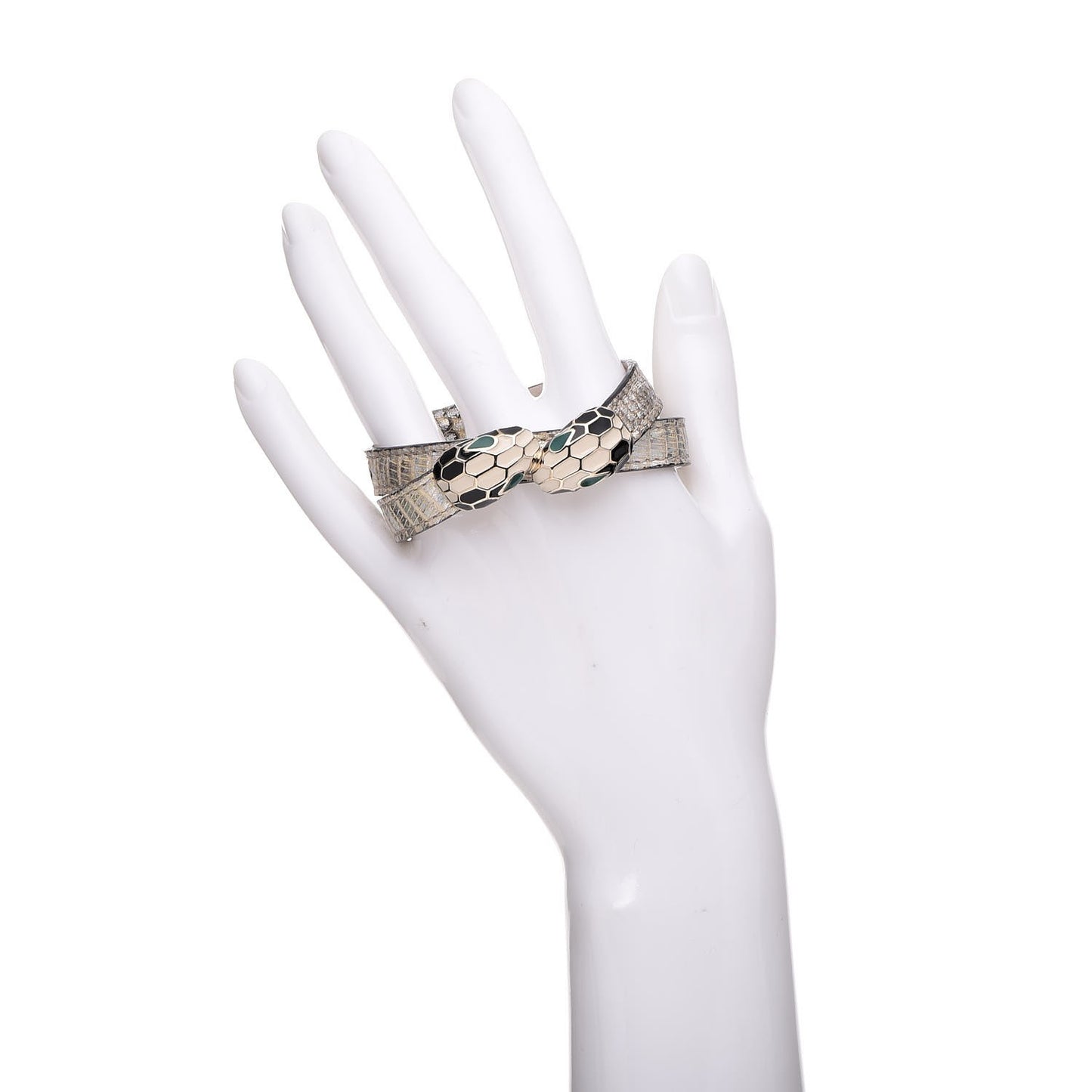 Lizard Serpenti Forever Multi Coiled Bracelet S