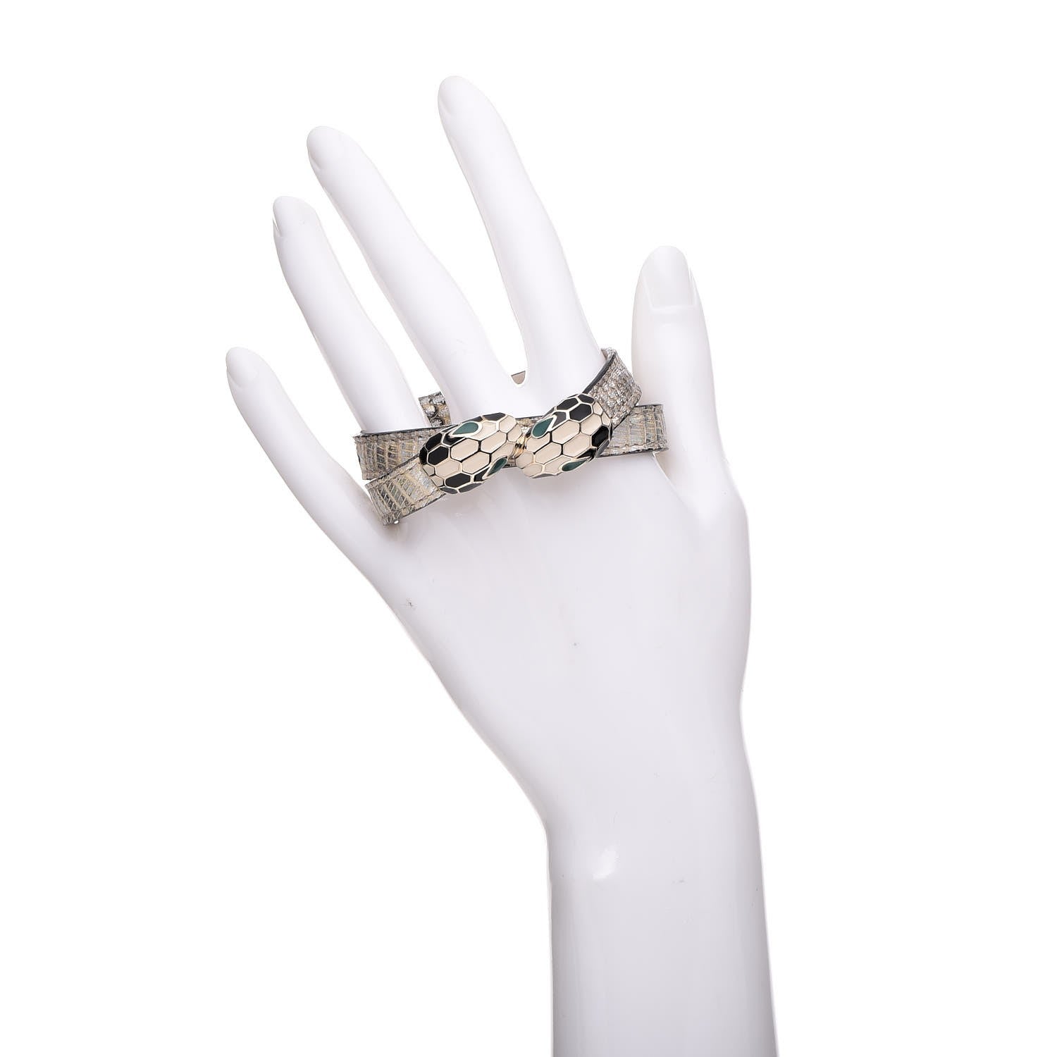 Bulgari Lizard Serpenti Forever Multi Coiled Bracelet S 2 of 7
