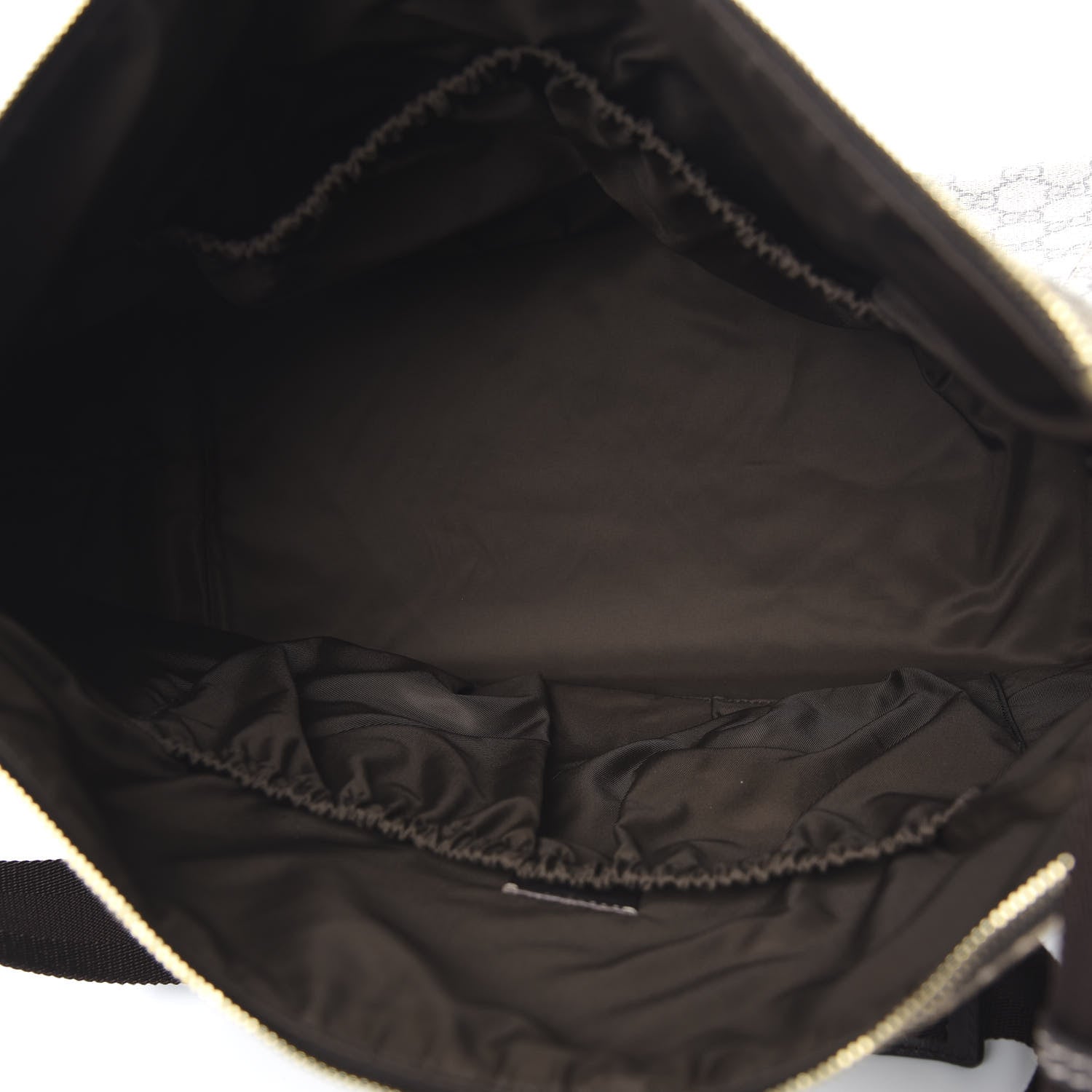 Gucci GG Plus Monogram Diaper Messenger Bag Dark Brown 4 of 10