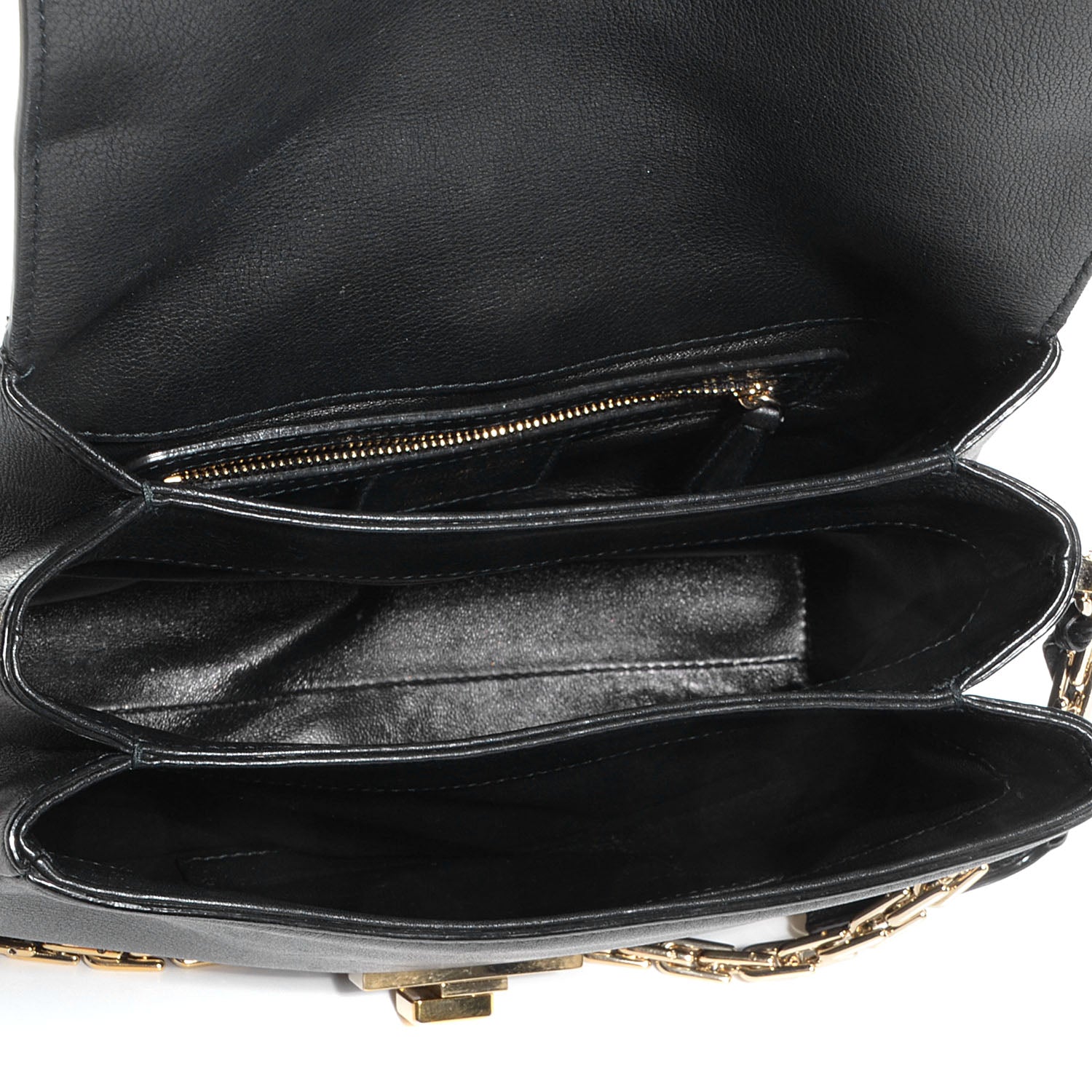 Christian Dior Calfskin Small Diorling Black 5 of 8