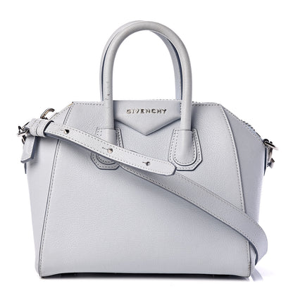Givenchy Sugar Goatskin Mini Antigona Baby Blue 1 of 16