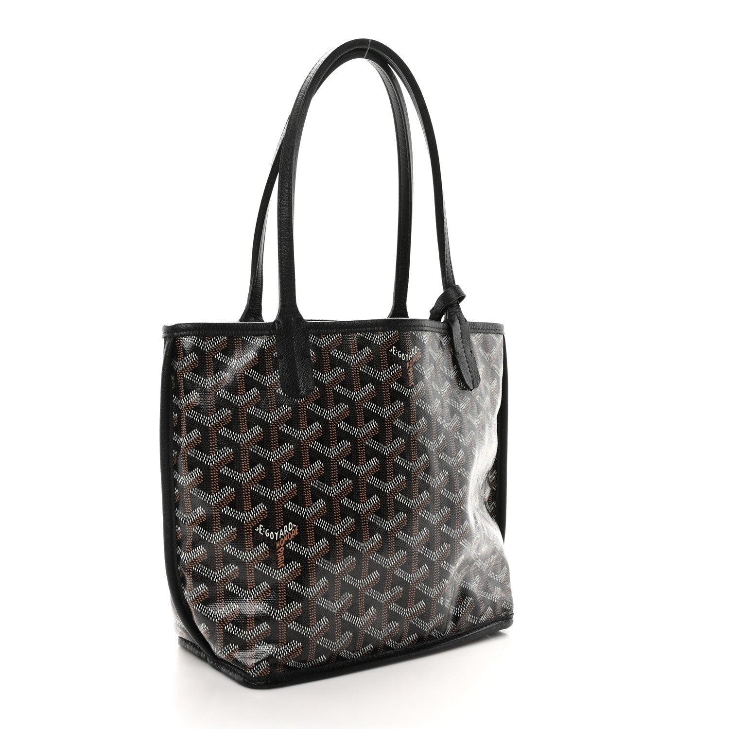 Goyard Goyardine Reversible Mini Anjou Black 5 of 16