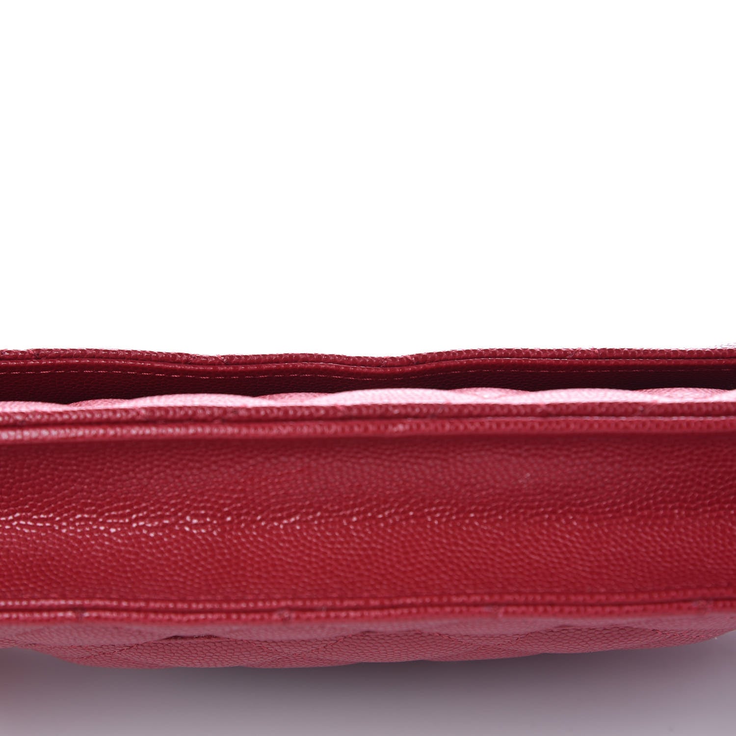 Chanel Caviar Quilted Wallet on Chain WOC Pink 9 of 10