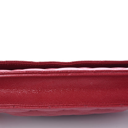 Chanel Caviar Quilted Wallet on Chain WOC Pink 9 of 10